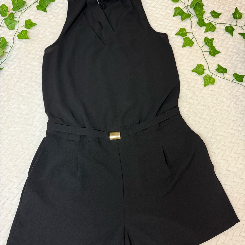 Zara Black Halter Jumpsuit